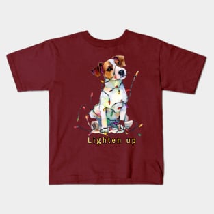 Lighten up Jack Russell Terrier Kids T-Shirt